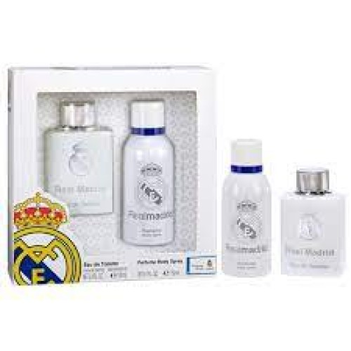 REAL MADRID EDT 100ML.VAPO.+DEO.150 ML.(ESTUCHE)NUEVO ESTUCHES INFANTILES